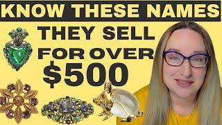 Vintage Brooch Names Brands Makers You NEED To Know TOP DOLLAR!