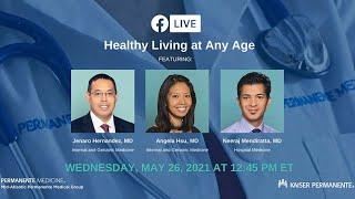 Facebook Live: Healthy Living at Any Age