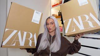 *huge* zara try on haul  october 2024