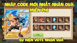 Nhập 23 Code Huyền Thoại Hải Tặc Mới Nhất | Nhận Quà Giftcode Sự Kiện  Mới Toàn Quà Sever Nha