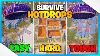 HOW TO DESTROY YOUR ENEMIES AT HOTDROPS IN PUBG MOBILE/BGMI | TIPS AND TRICKS