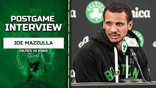 Joe Mazzulla Admits that EFFORT Might Be Problem for Celtics | Celtics vs Kings Postgame