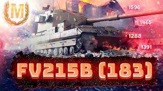 WOT | Мастер на FV215b (183) и 7 201 DAMAGE