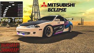 Mitsubishi Eclipse (1695hp / 2000hp) Gearbox Tune - Car Parking Multiplayer