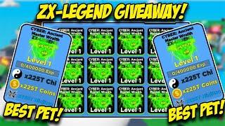 ️Ninja Legends ️ GIVEAWAY BEST ZX-LEGEND! PETS 