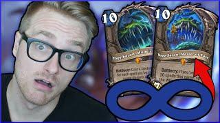 INFINITE YOGGS? AMAZING RNG FIESTA with Shudderwock Quest Shaman | Darkmoon Faire | Wild Hearthstone