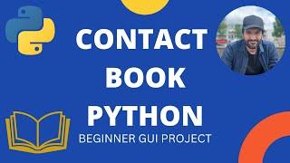 Build a Contact Book GUI in Python | Save to CSV | PySimpleGUI Project