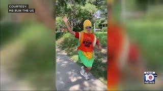 Las Vegas man runs to Nebraska to raise awareness for MS