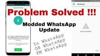 Update FM / GB / YowhatsApp Version 8.93 | Not Opening | Not Installed ~ Muz21 Tech