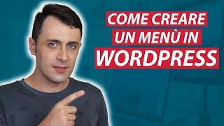 Come creare un menu in WordPress