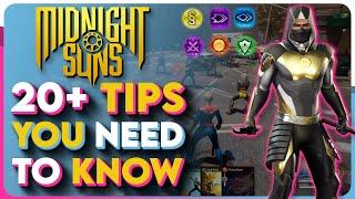 20+ CRITICAL Midnights Suns Tips and Tricks! - Midnight Suns Beginners Guide