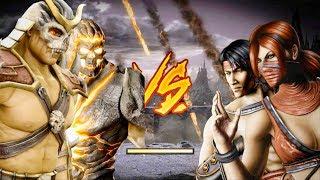 Mortal Kombat Komplete Edition - Shao Kahn MKT & Dark Kahn Tag Ladder 4K Gameplay Playthrough