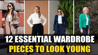 "Look 10 Years Younger with These 12 Wardrobe Essentials ] FASHION OVER 50