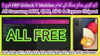 Samsung A20 (A205f) Frp unlock done free Samflash tool | Samsung FRP tool | 2024