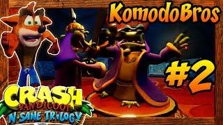 ABM: Crash Bandicoot 2 Cortex Strikes Back !! N.SANE TRILOGY!! Playthrough 2!! HD PS4