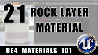 Rock Layers Shader - UE4 Materials 101 - Episode 21