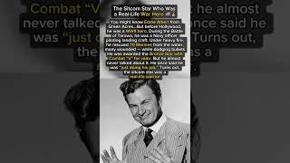 The Sitcom Star Who Was a Real-Life War Hero ️#didyouknow #truestory #viralvideo #trending