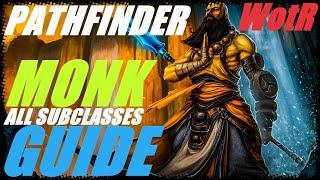 Pathfinder: WotR - All Monk SubClasses Starting Builds - Beginner's Guide [2021] [1080p HD]