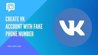 How To Create Second VK Account Without Phone Number || Sms-Man.com