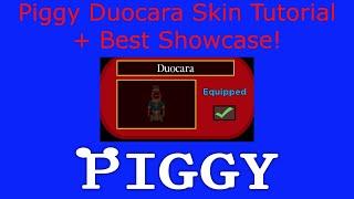 Best Duocara Skin Showcase + Tutorial On How To Beat Mansion! (Piggy)