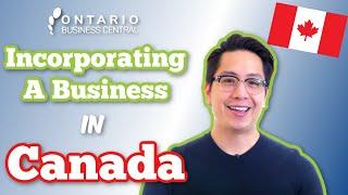 Incorporating A Business in Canada - Corporation Canada