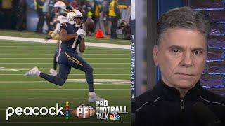 Quentin Johnston’s dropped ball changed everything for Chargers | Pro Football Talk | NFL on NBC