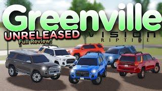 FULL UNRELEASED Toyota 4Runner REVIEW in Greenville Roblox!