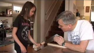 D.I.Y. guitar-building webisode with Bill Napier-Hemy & kids: Part 3