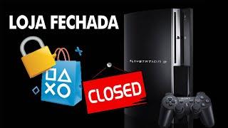 A LOJA DO PLAYSTATION 3 TAMBÉM VAI FECHAR IGUAL DO XBOX 360 