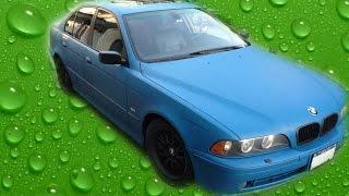 plasti dip bmw 530i using earlex hv3500 spray station