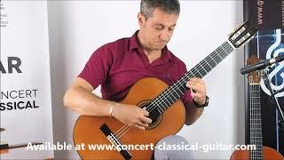 Luthier  Manuel Contreras Doble Tapa 1987 demo Carcassi www.concert-classical-guitar.com