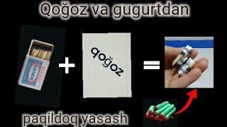 QOĞOZ VA GUGURT DAN PAQILDOQ YASASH