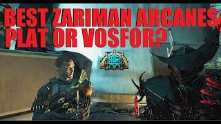 [WARFRAME] Top Zariman Arcanes From Void Cascade! | The Lotus Eaters