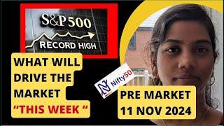 What ll Drive Indian Market - This Week?- Nifty and Bank Nifty, Pre Market report,11 Nov 2024