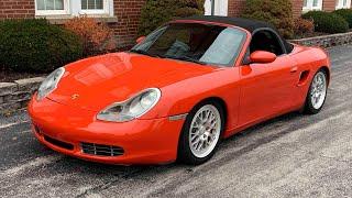 Umbau eines Porsche Boxster (2002) in 8 Minuten | Den Motor lackieren und restaurieren.