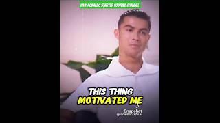 Why Ronaldo Started His YouTube Channel: The Untold Story