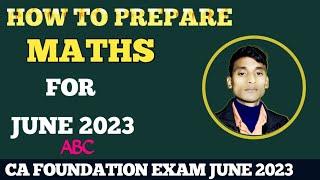 How to Score Maximum marks in Business mathematics CA FOUNDATION EXAM JUNE 2023