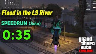 0:35 • Flood in the LS River • Speedrun [Solo] (World Record) | GTA Online