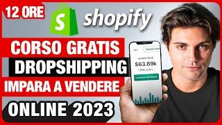 Corso GRATIS Dropshipping 12 ore | IMPARA A VENDERE ONLINE 2024