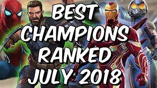 Best Champions Ranked July 2018 - Seatin's Tier List - Marvel Contest Of Champions