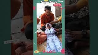 KANZA KESURUPAN DI RUMAH PAK USTAD! #shorts