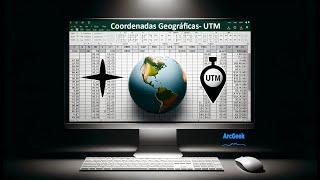 Convertir coordenadas UTM a Geográficas y viceversa (plantilla de Excel)