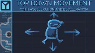 How to make top down movement in Godot [with acceleration and friction] | Microguide