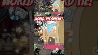 World Record Tie! #dornobzbac #cuphead #speedrunworldrecord #speedrun #ribbyandcroaks