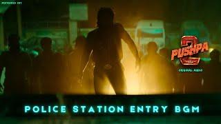 Pushpa 2  The Rule - Police Station Entry BGM | Original Audio | D7.1 | Allu Arjun | Sam CS | 4K