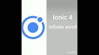 Ionic 4 Infinite scroll