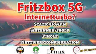 Fritzbox 5G  Einrichtung: Static IP APN, Netzwerk-DHCP, DNS-Pihole, Speedtest vs ZTE 5G CPE MC801A