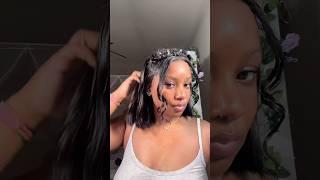 Can do anything with a bob #bobstyle #hairstyle #gluelesswig #wigtutorial #wigstyle #youtubeshort