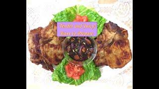 Tender and Juicy Fried Pork Chops! A must try recipe!#homemade