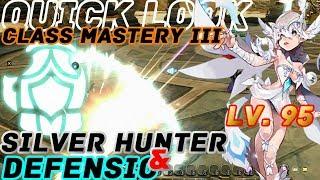 Dragon Nest 95 : Silver Hunter & Defensio Class Mastery III 3 Instant KDN